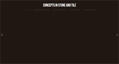 Desktop Screenshot of conceptsinstoneandtile.com